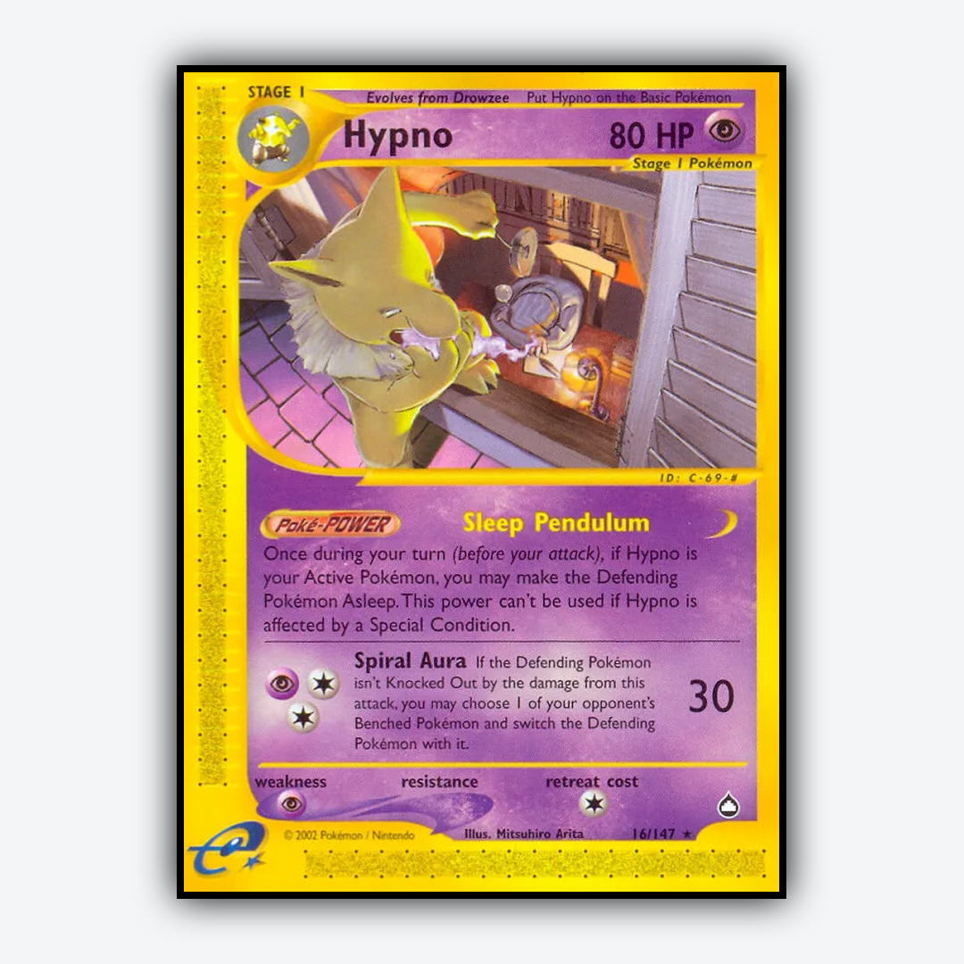 Hypno 016/147 - Aquapolis Set - Card Rug