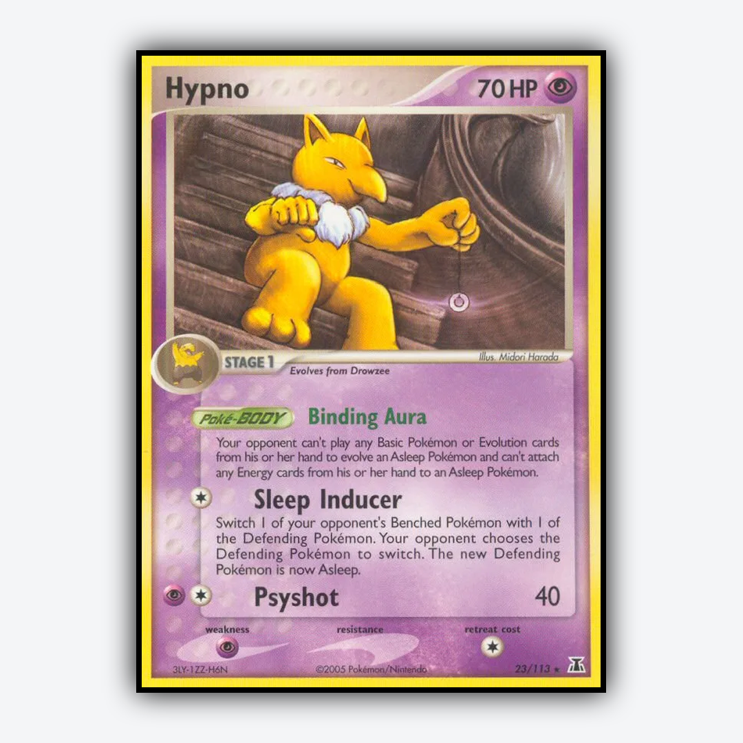 Hypno 023/113 - Delta Species Set - Card Rug