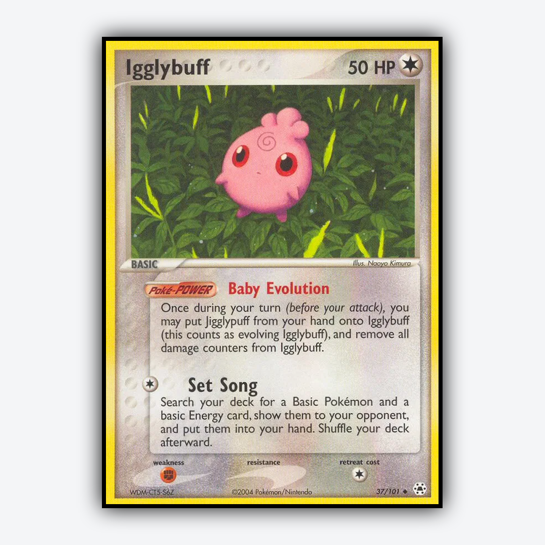Igglybuff 037/101 - Hidden Legends Set - Card Rug