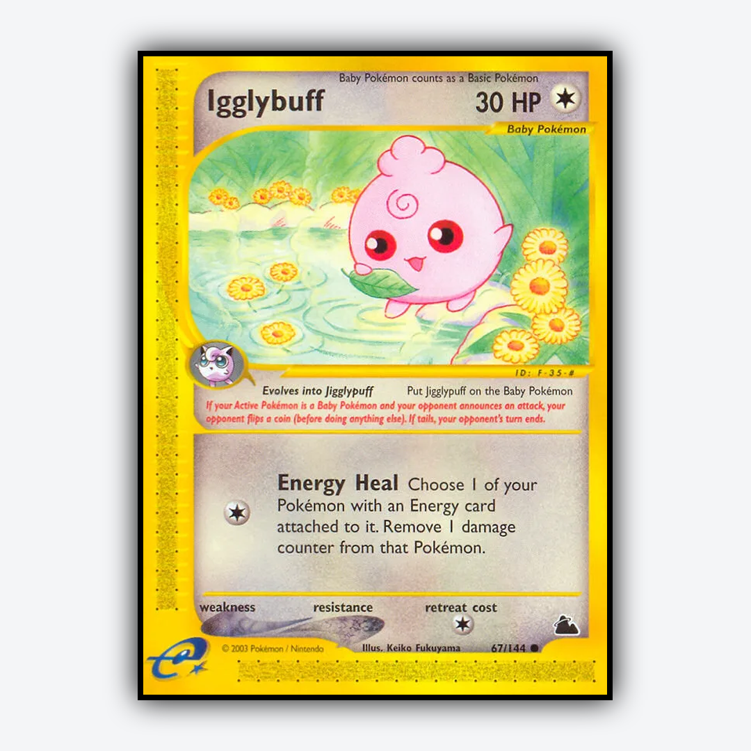 Igglybuff 067/144 - Skyridge Set - Card Rug