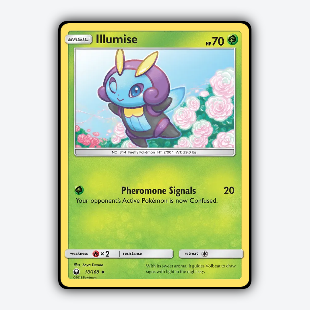 Illumise 018/168 - Celestial Storm Set - Card Rug