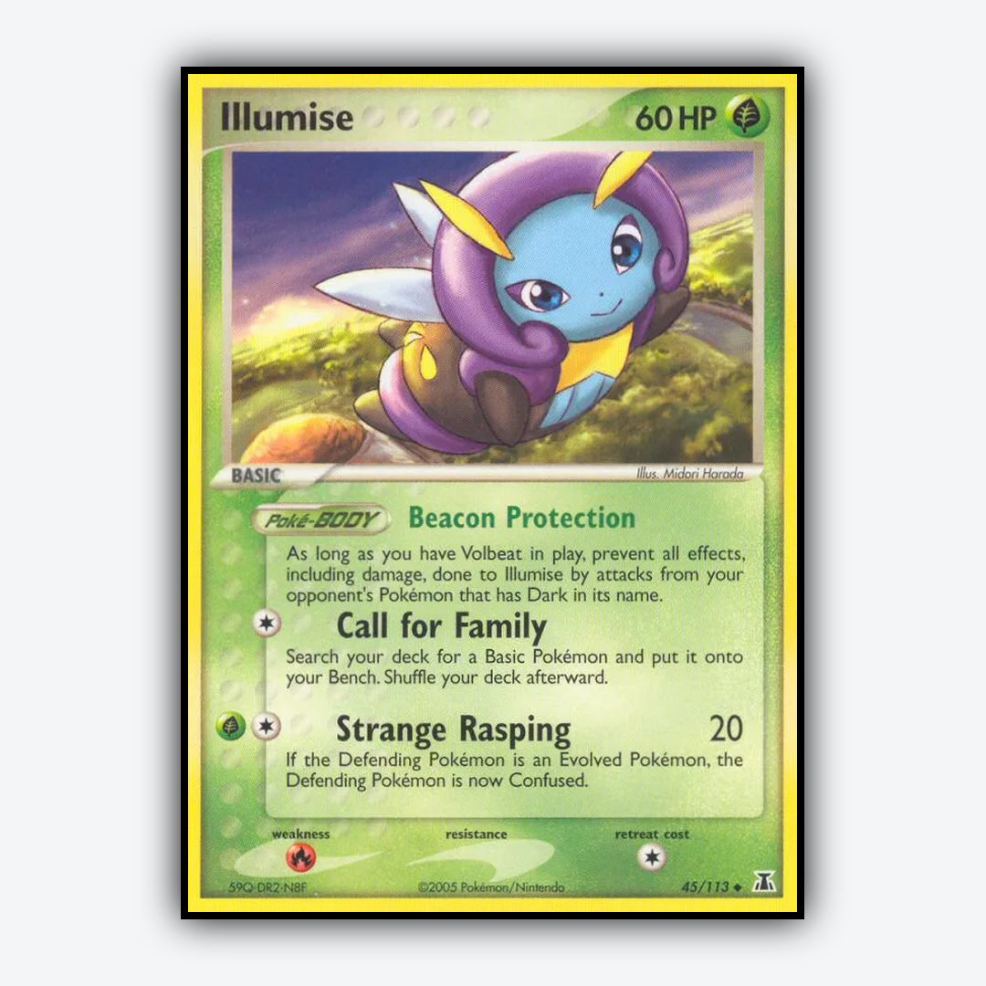 Illumise 045/113 - Delta Species Set - Card Rug
