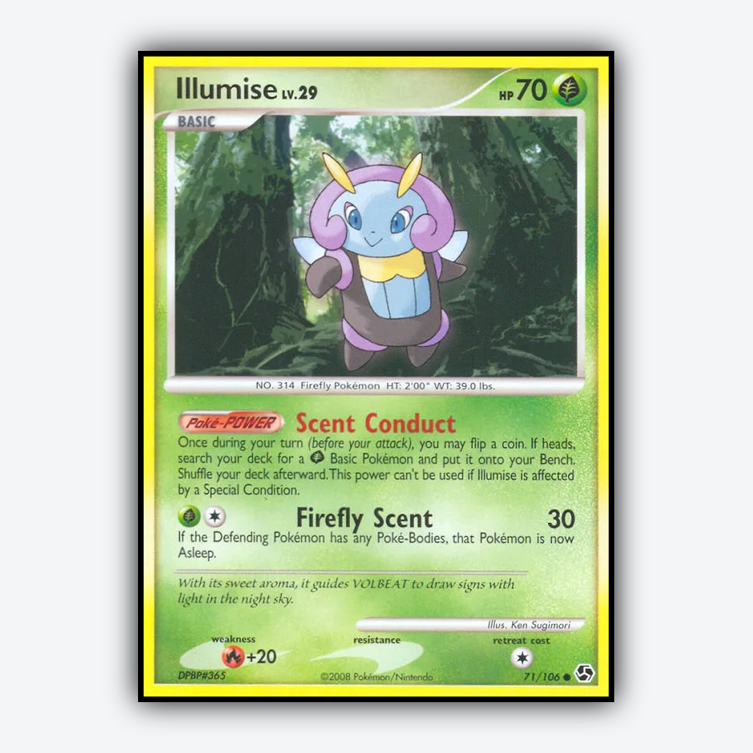 Illumise 071/106 - Great Encounters Set - Card Rug