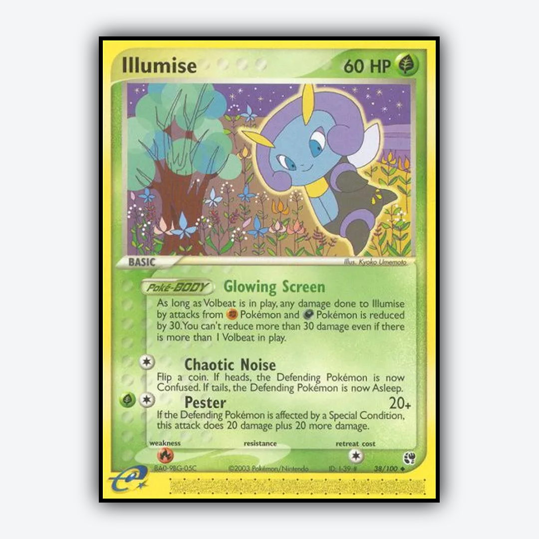 Illumise 038/100 - Sandstorm Set - Card Rug
