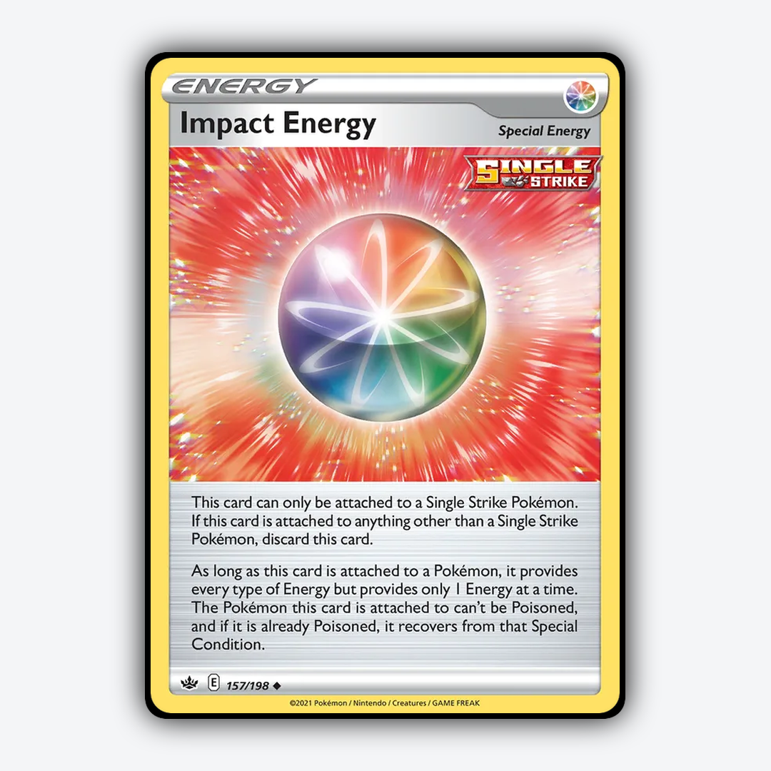 Impact Energy 157/198 - Chilling Reign Set - Card Rug