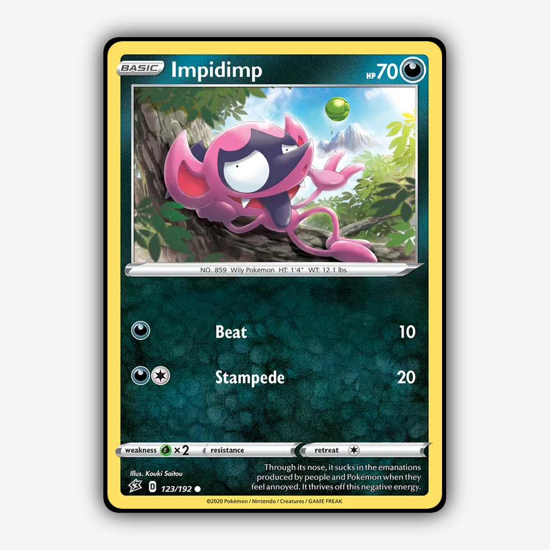 Impidimp 123/192 - Rebel Clash Set - Card Rug