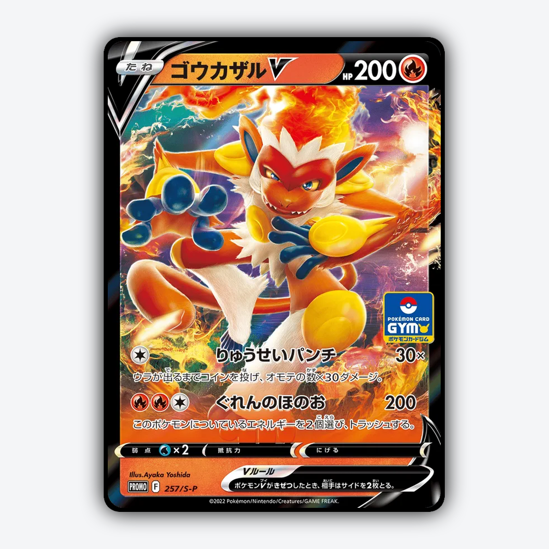 Infernape V #257 - Sword & Shield Promos Set - Card Rug