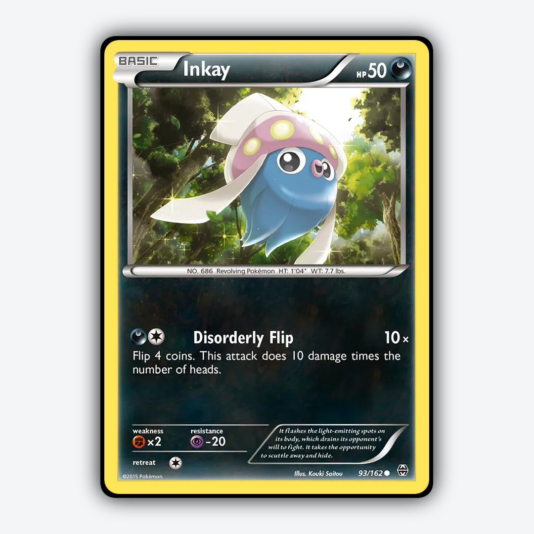 Inkay 093/162 - BREAKthrough Set - Card Rug