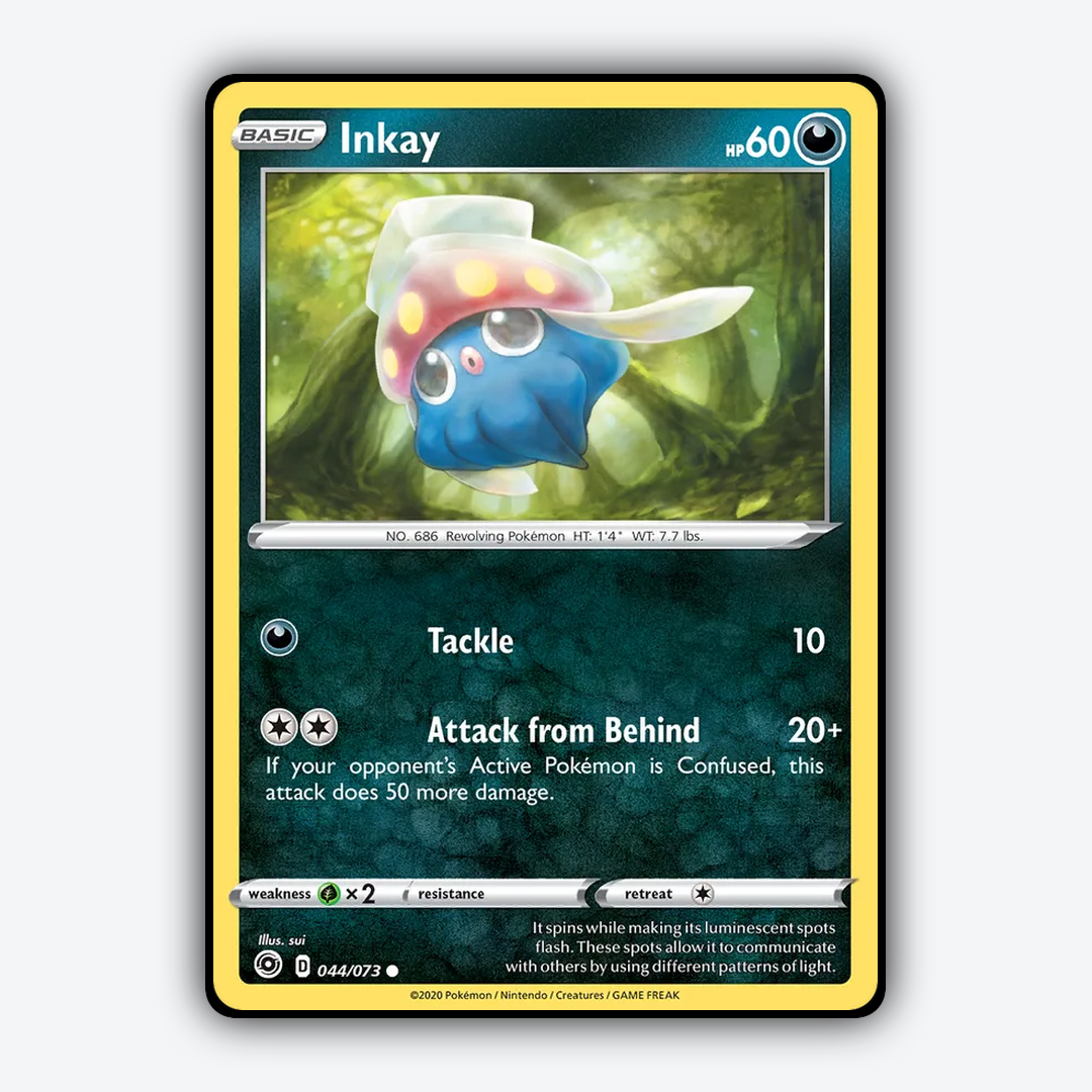 Inkay 044/73 - Champion's Path Set - Card Rug
