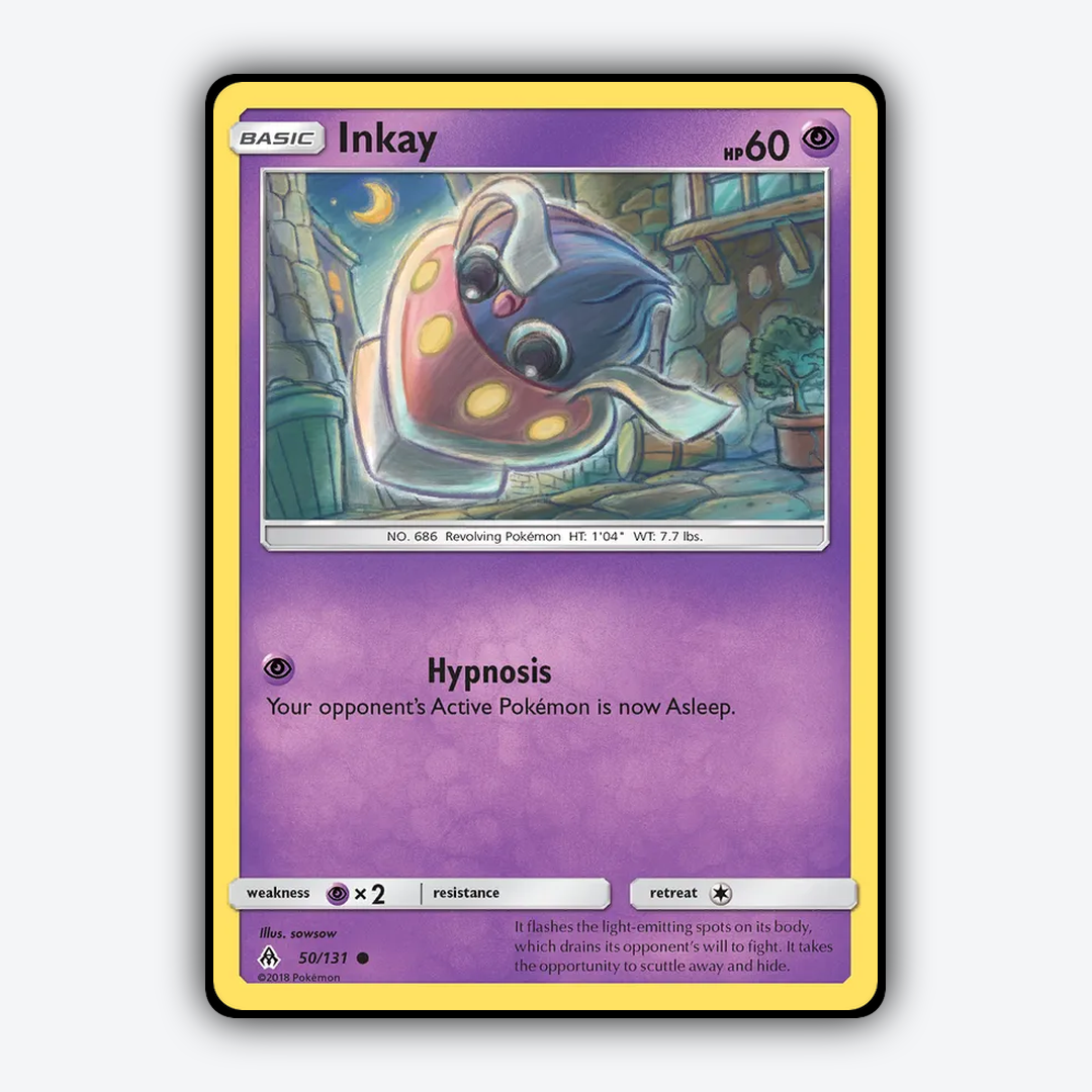 Inkay 050/131 - Forbidden Light Set - Card Rug