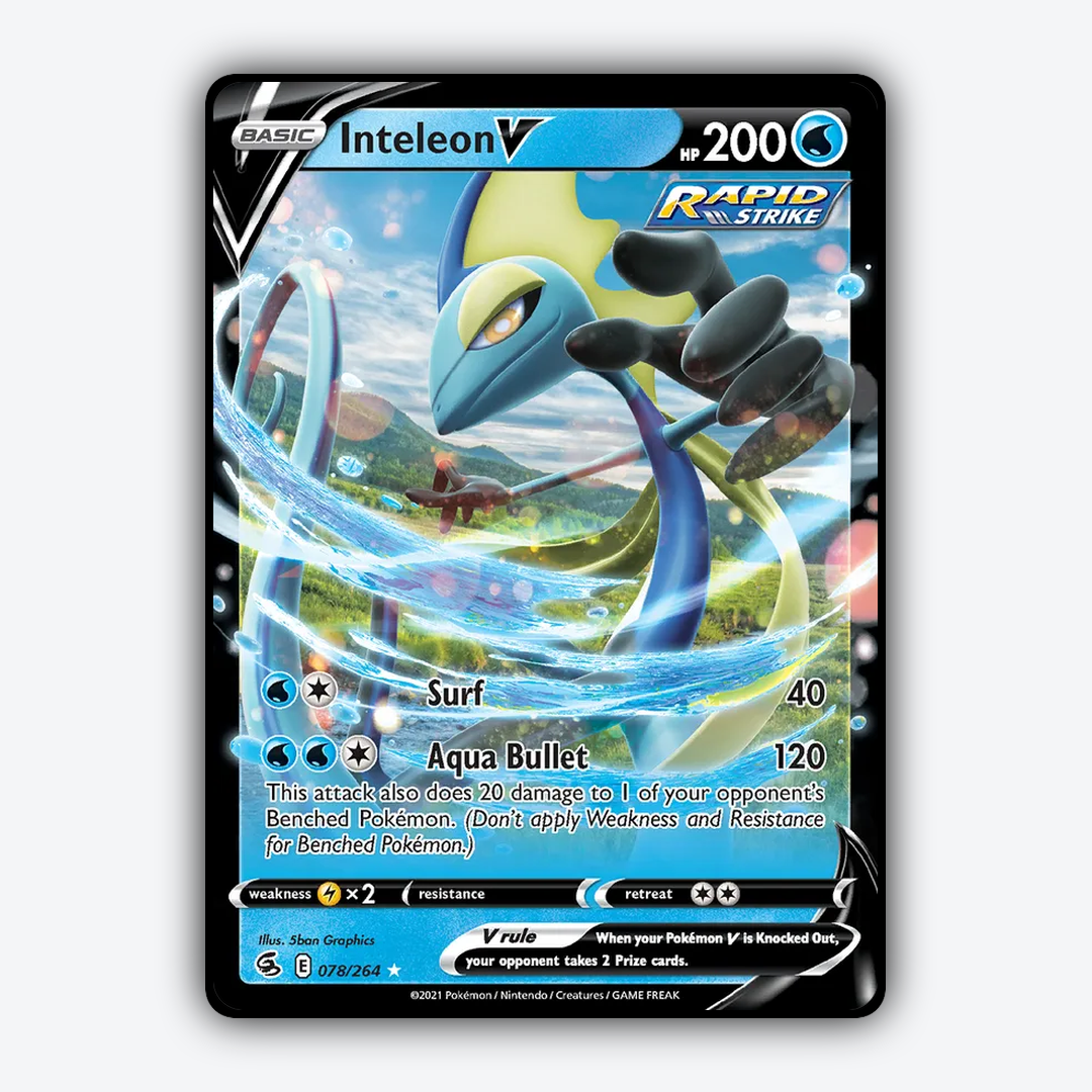 Inteleon V 078/264 - Fusion Strike Set - Card Rug