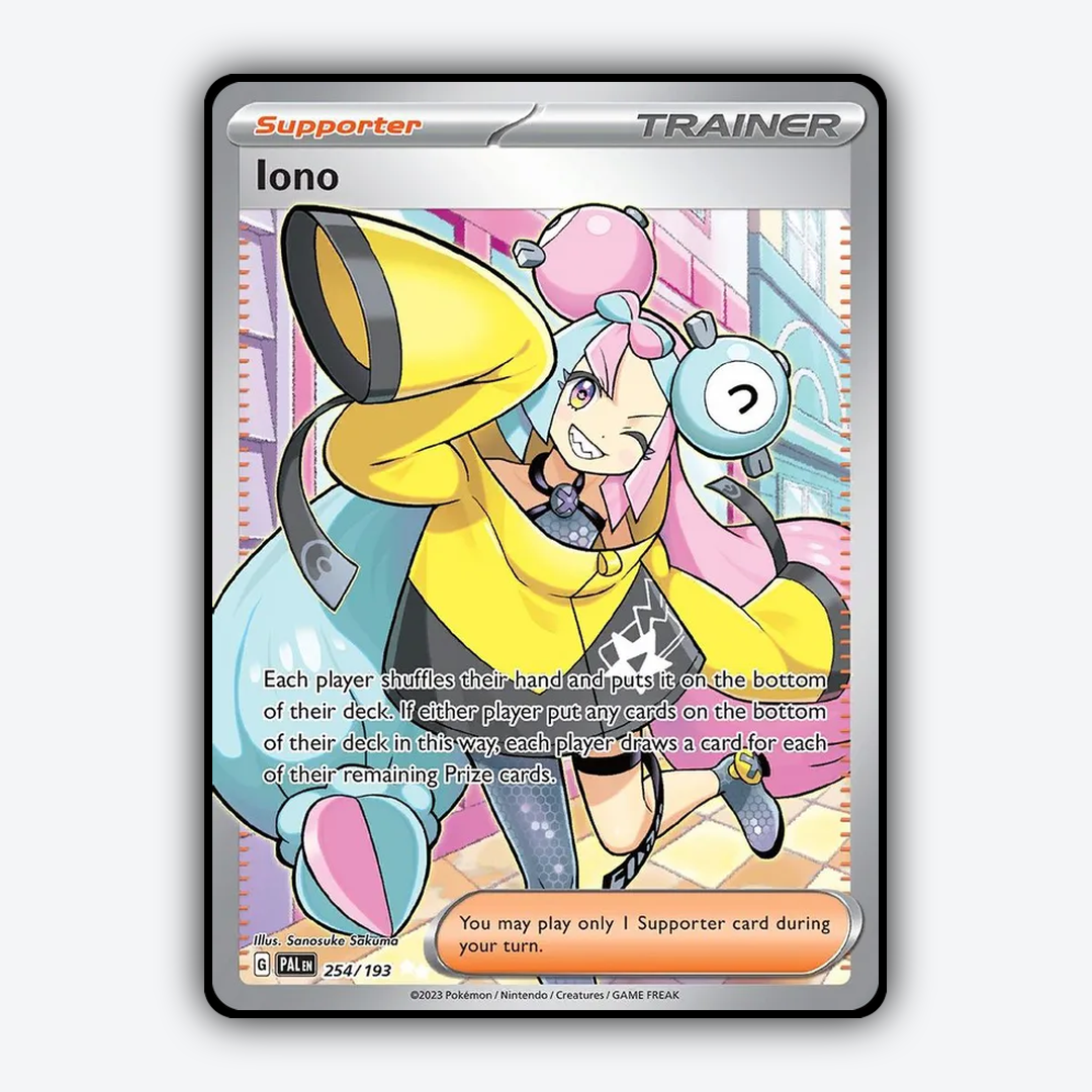 Iono 254/193 - Paldea Evolved Set - Card Rug