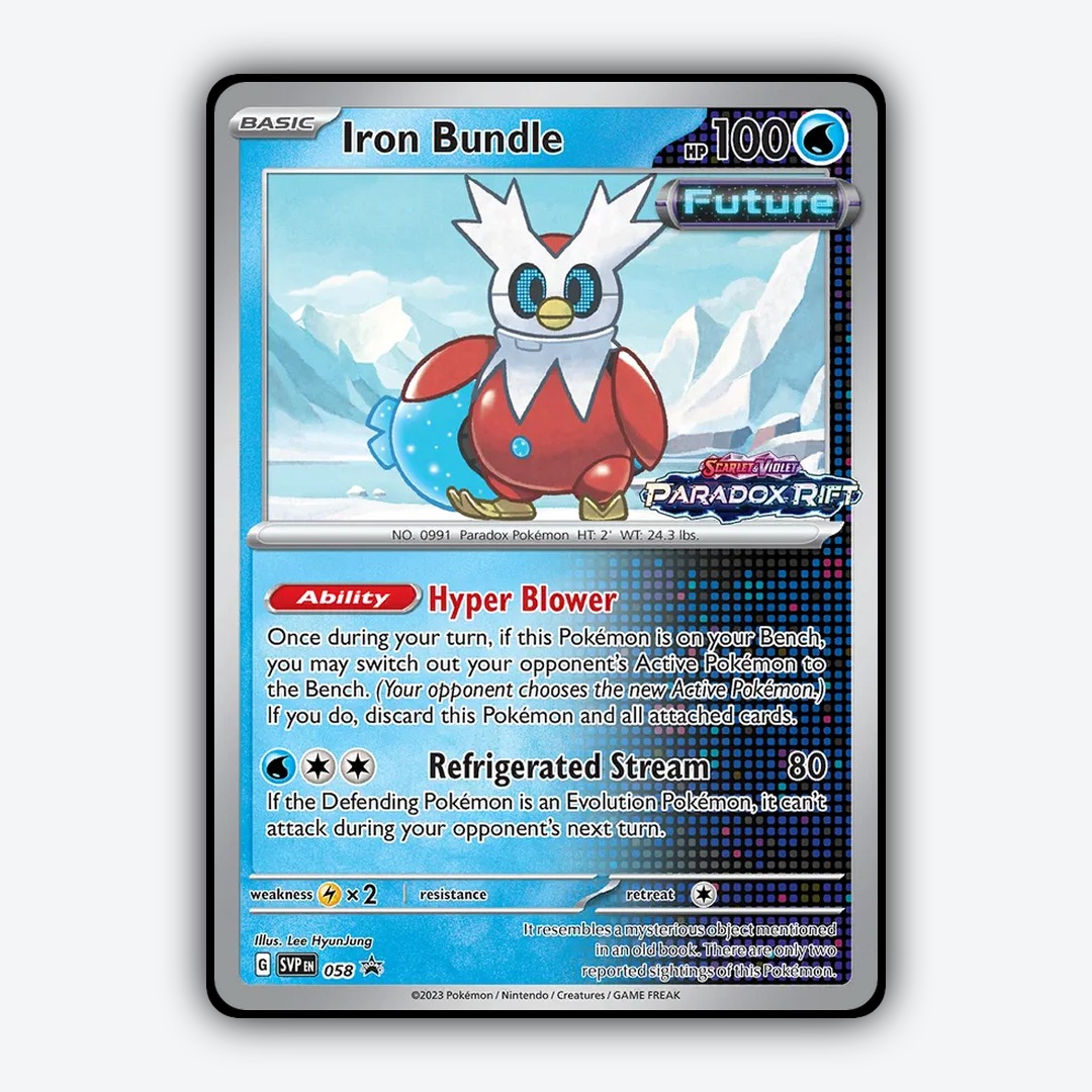 Iron Bundle #58 - Scarlet & Violet Black Star Promos Set - Card Rug