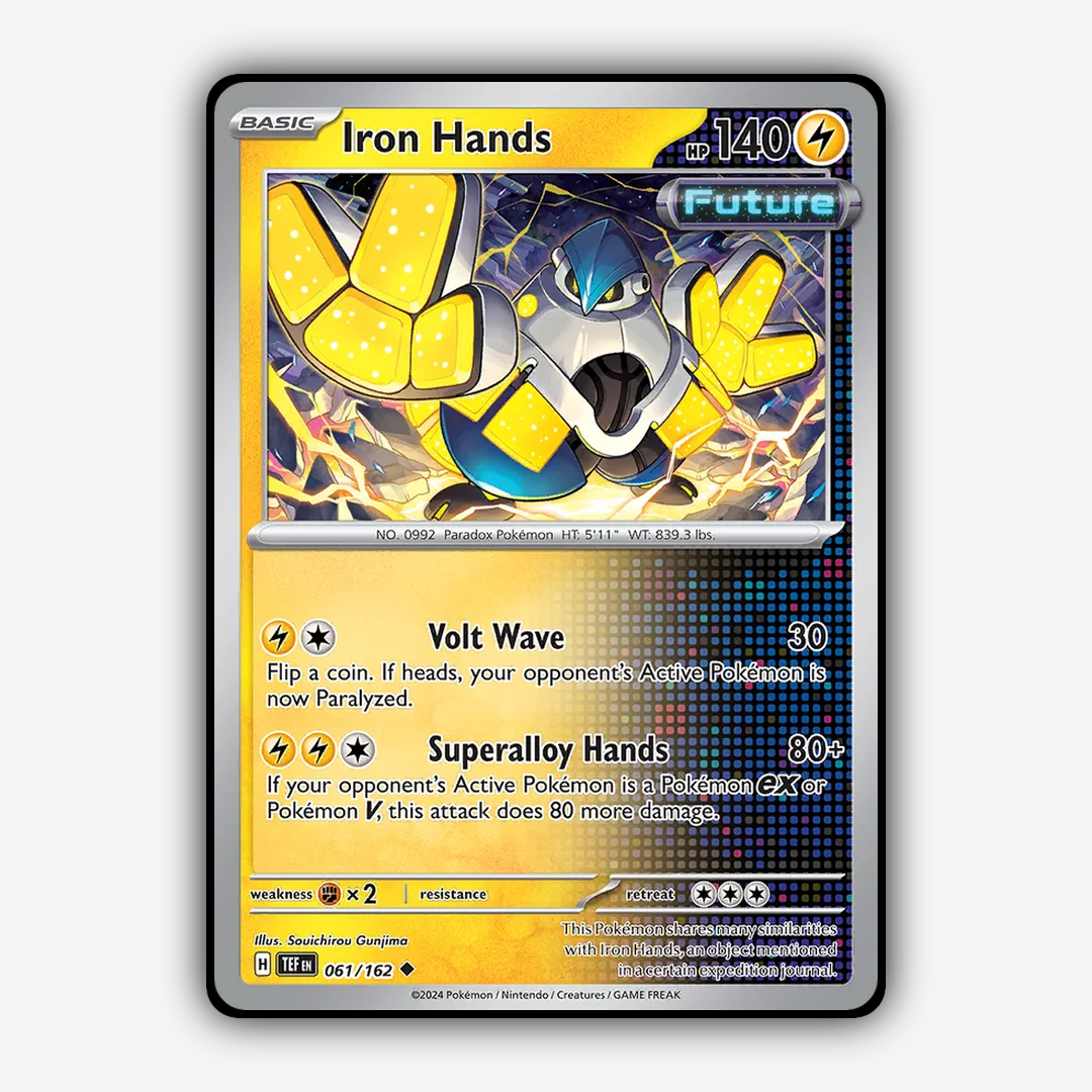 Iron Hands 061/162 - Temporal Forces Set - Card Rug