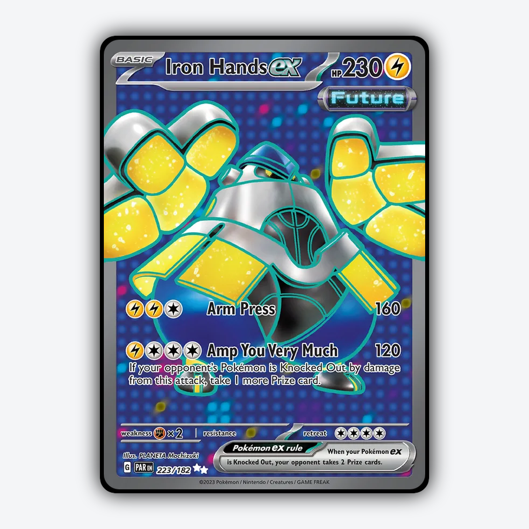 Iron Hands ex #223 - Paradox Rift Set - Card Rug
