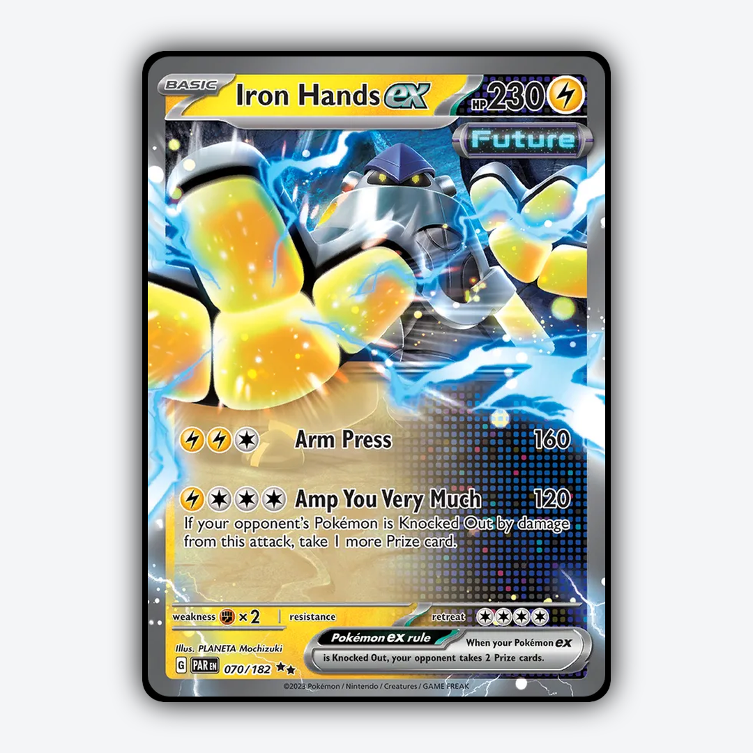 Iron Hands ex #70 - Paradox Rift Set - Card Rug