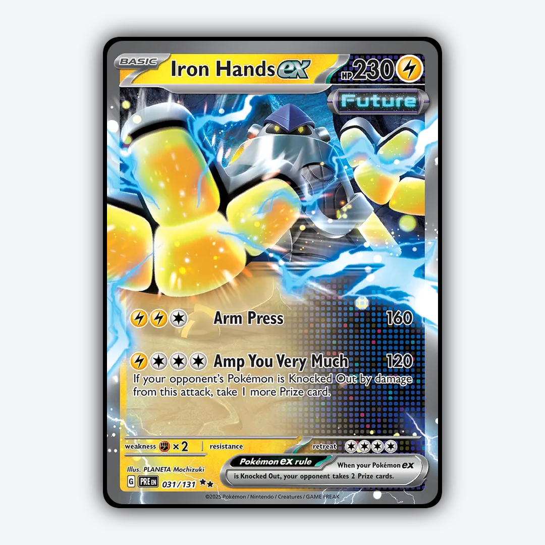 Iron Hands ex #31 - Prismatic Evolutions Set - Card Rug