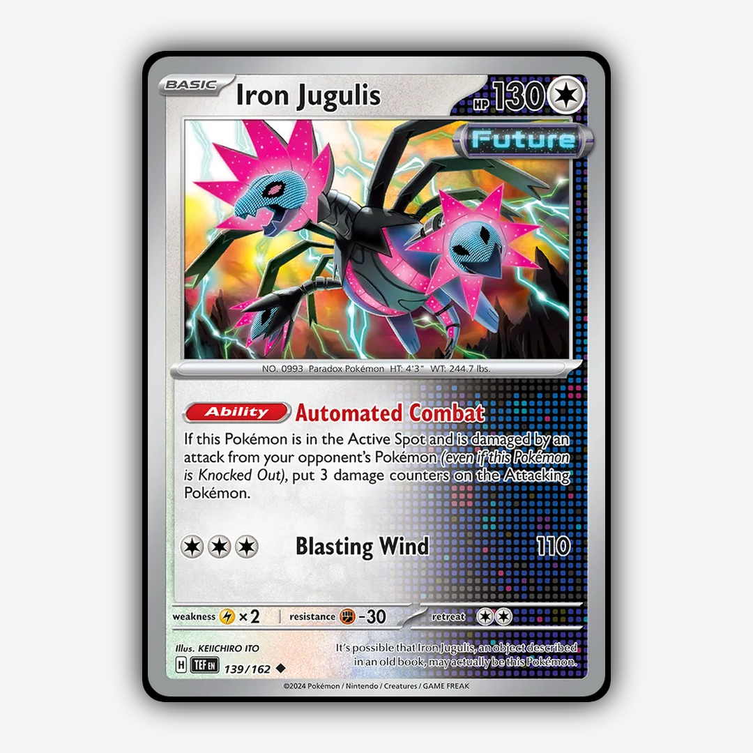Iron Jugulis 139/162 - Temporal Forces Set - Card Rug