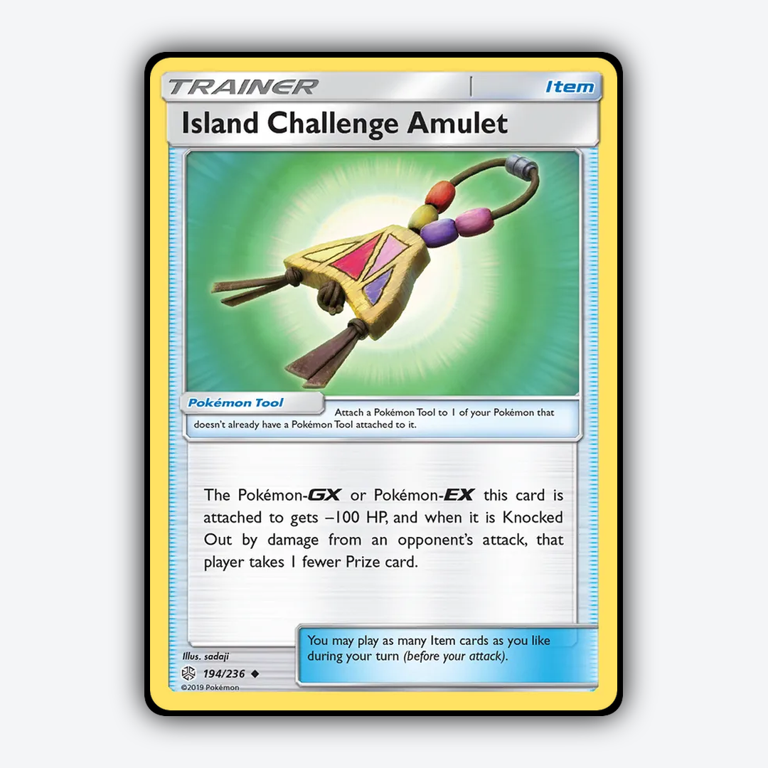Island Challenge Amulet 194/236 - Cosmic Eclipse Set - Card Rug