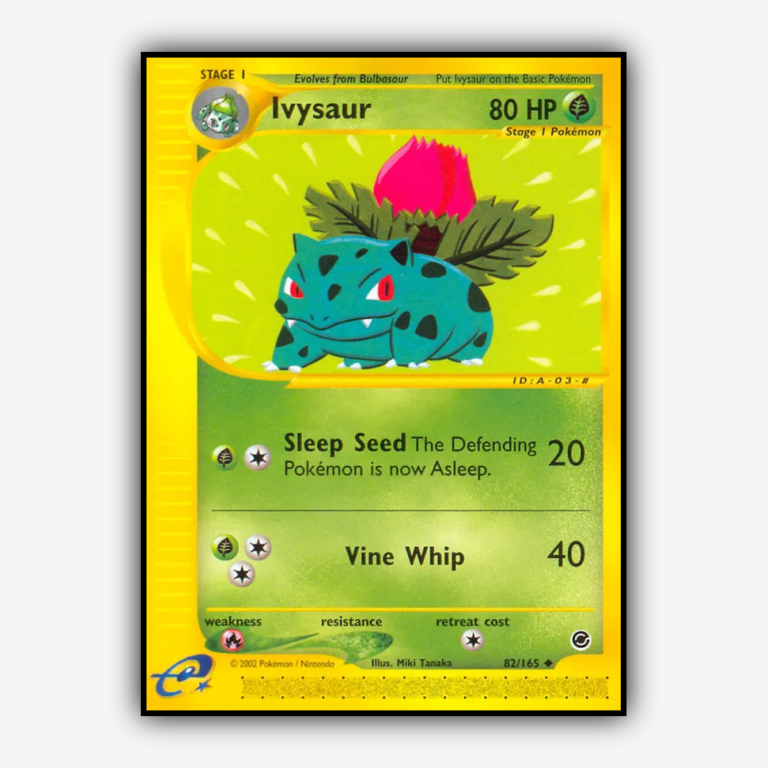 Ivysaur 082/165 - Expedition Base Set - Card Rug