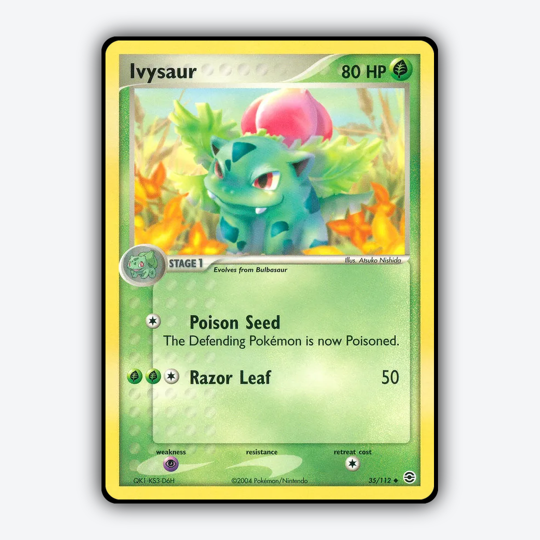Ivysaur 035/112 - FireRed & LeafGreen Set - Card Rug