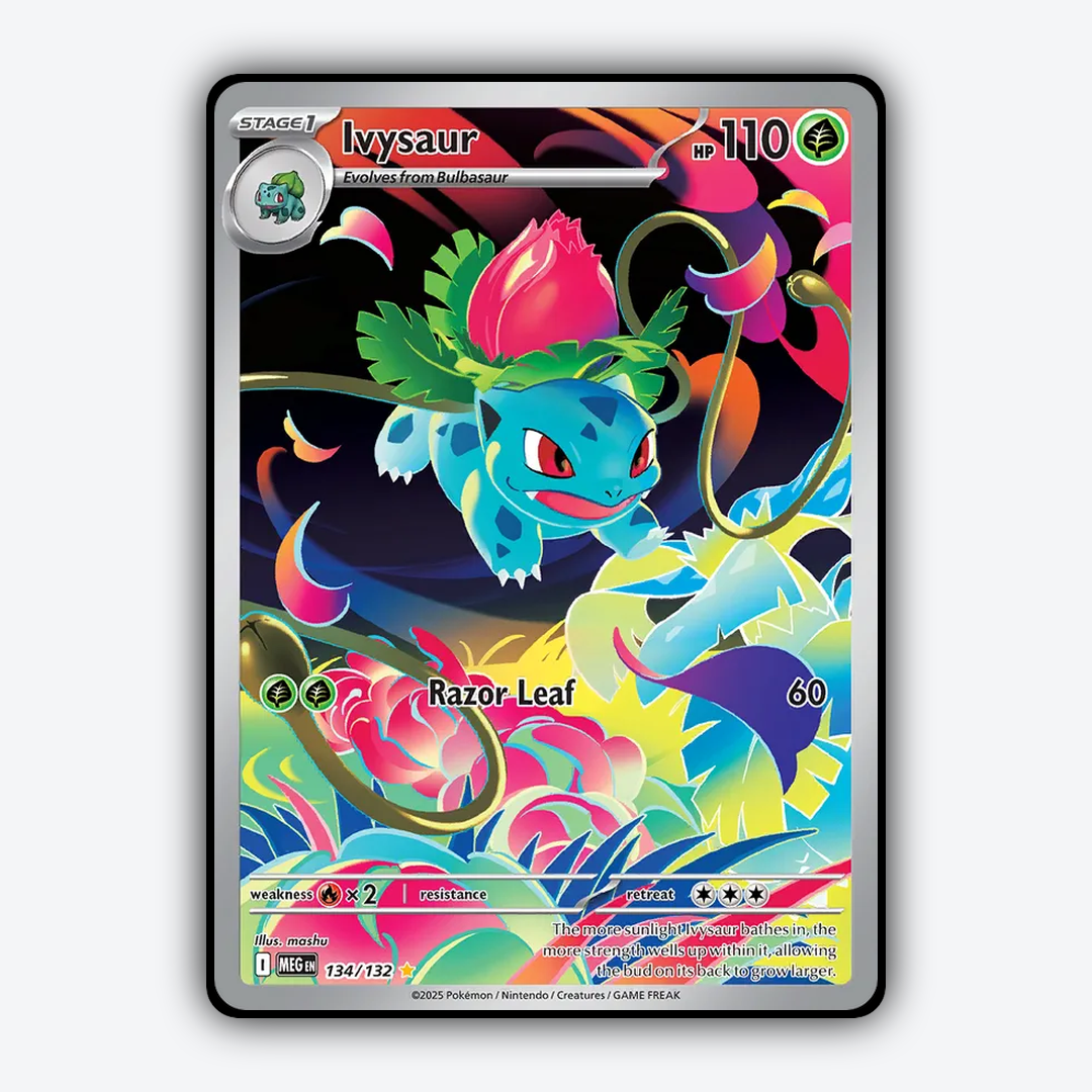 Ivysaur #134 - Mega Evolution Set - Card Rug