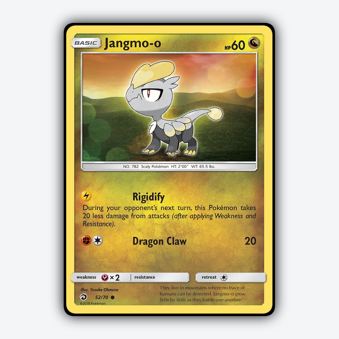 Jangmo-o 052/70 - Dragon Majesty Set - Card Rug