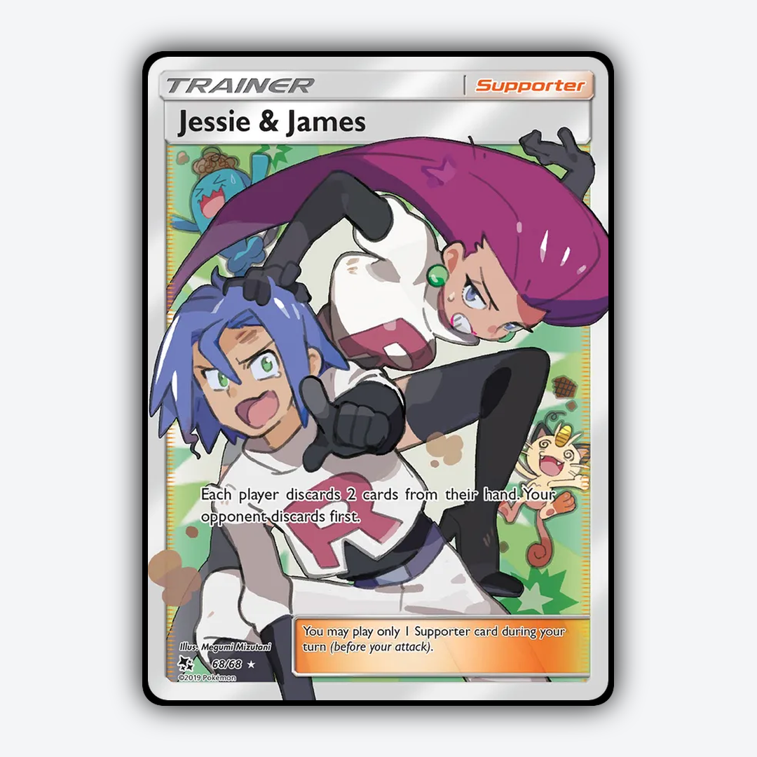Jessie & James 068/68 - Hidden Fates Set - Card Rug