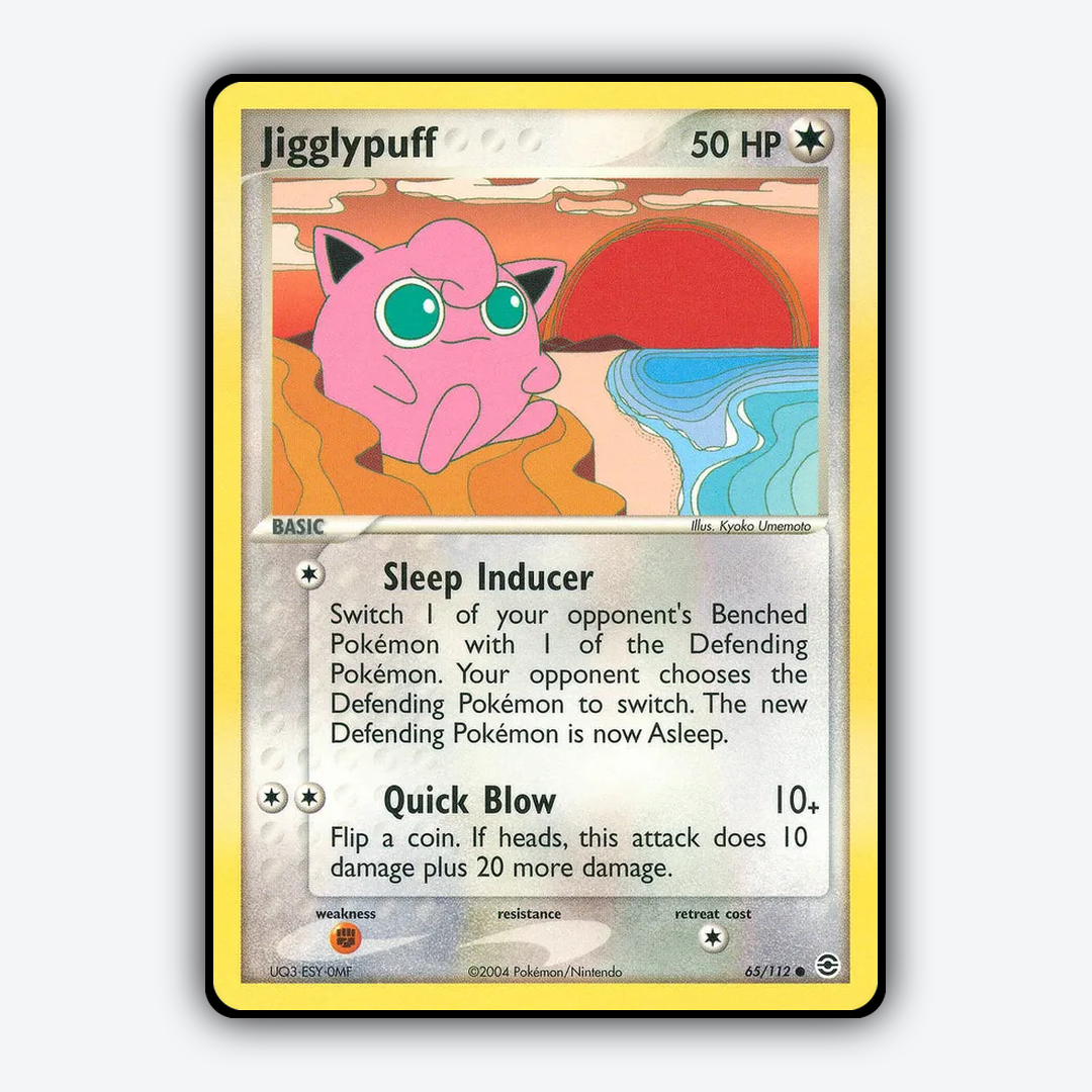 Jigglypuff 065/112 - FireRed & LeafGreen Set - Card Rug