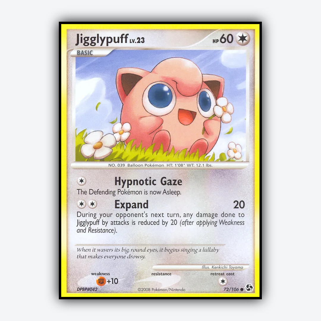 Jigglypuff 072/106 - Great Encounters Set - Card Rug