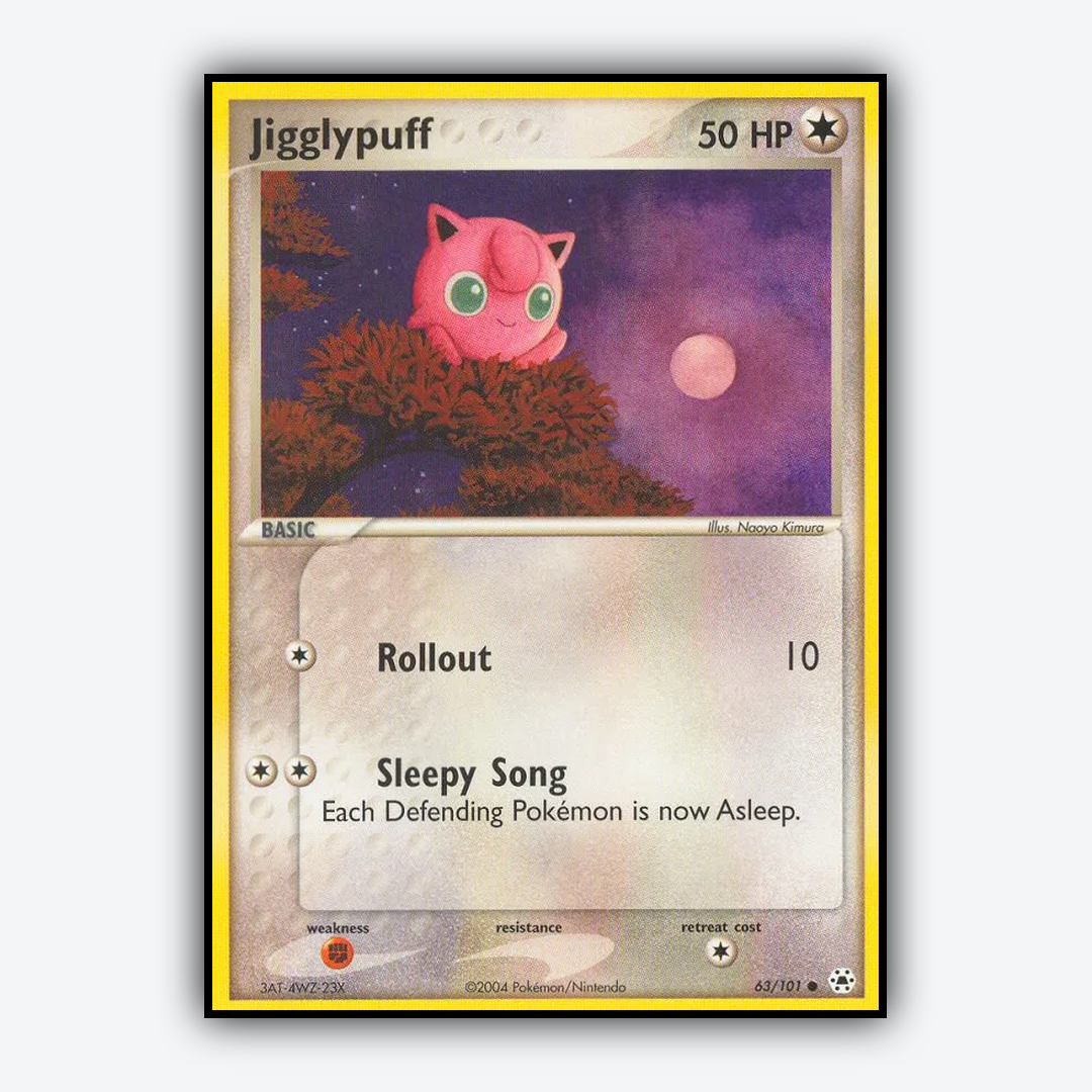 Jigglypuff 063/101 - Hidden Legends Set - Card Rug