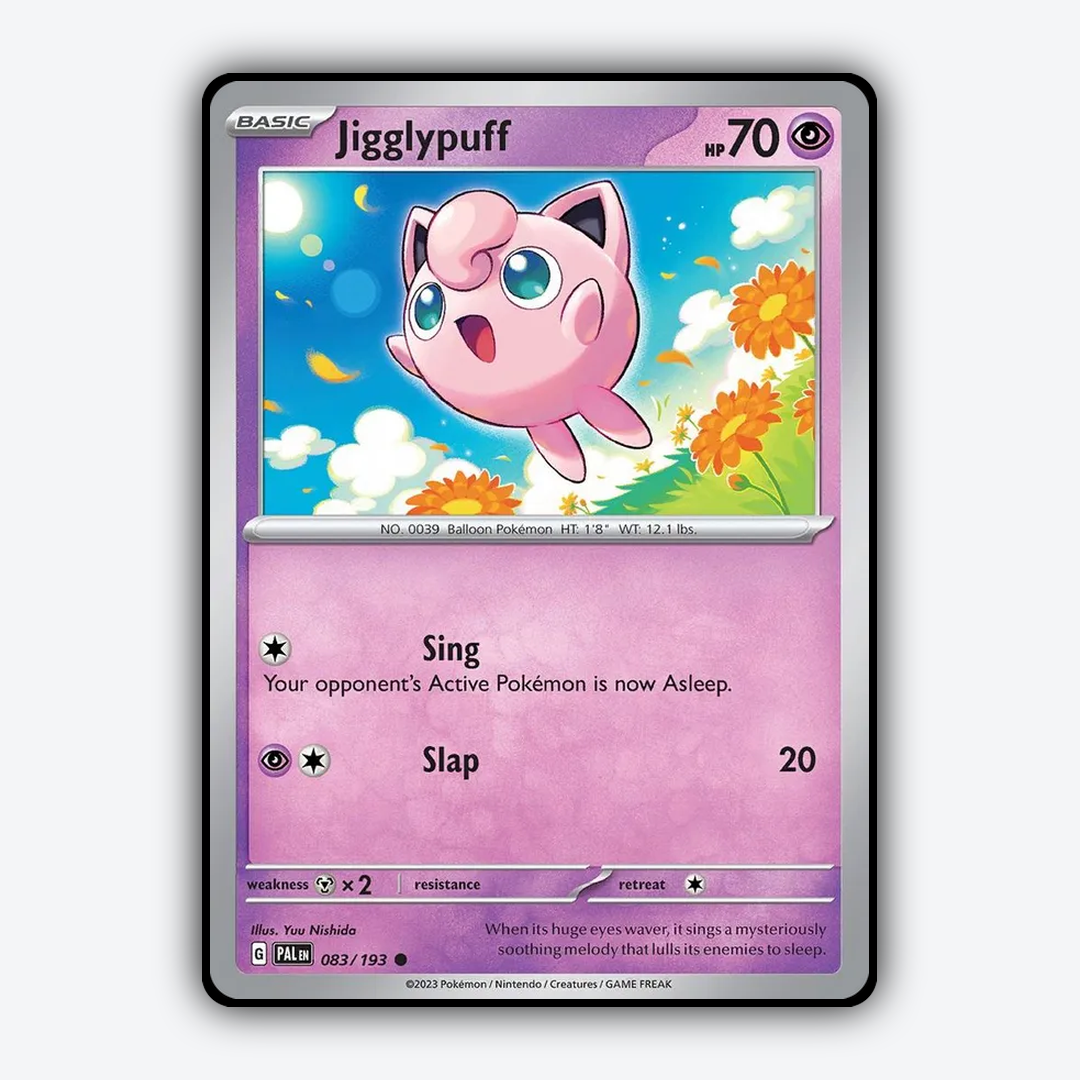 Jigglypuff 083/193 - Paldea Evolved Set - Card Rug