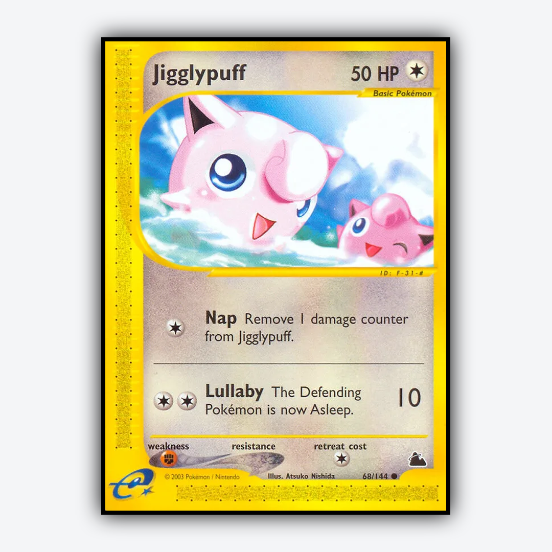 Jigglypuff 068/144 - Skyridge Set - Card Rug