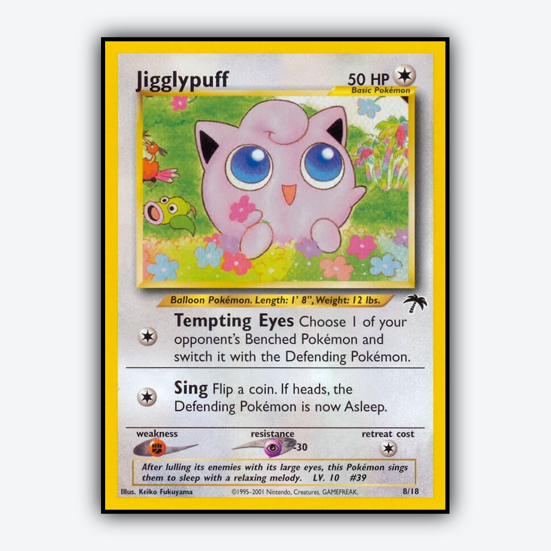 Jigglypuff 008/18 - Southern Islands Set - Card Rug
