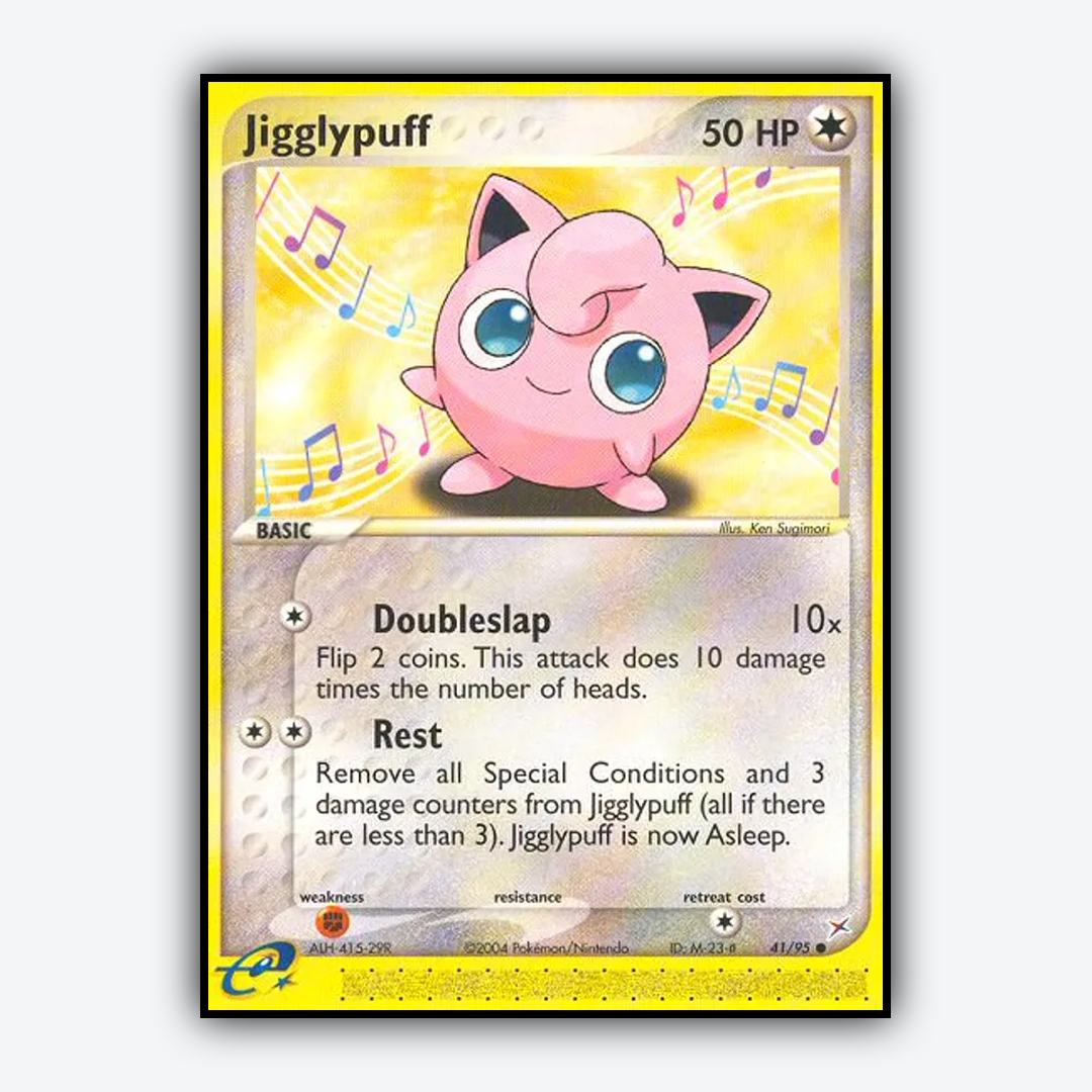 Jigglypuff 041/95 - Team Magma vs Team Aqua Set - Card Rug