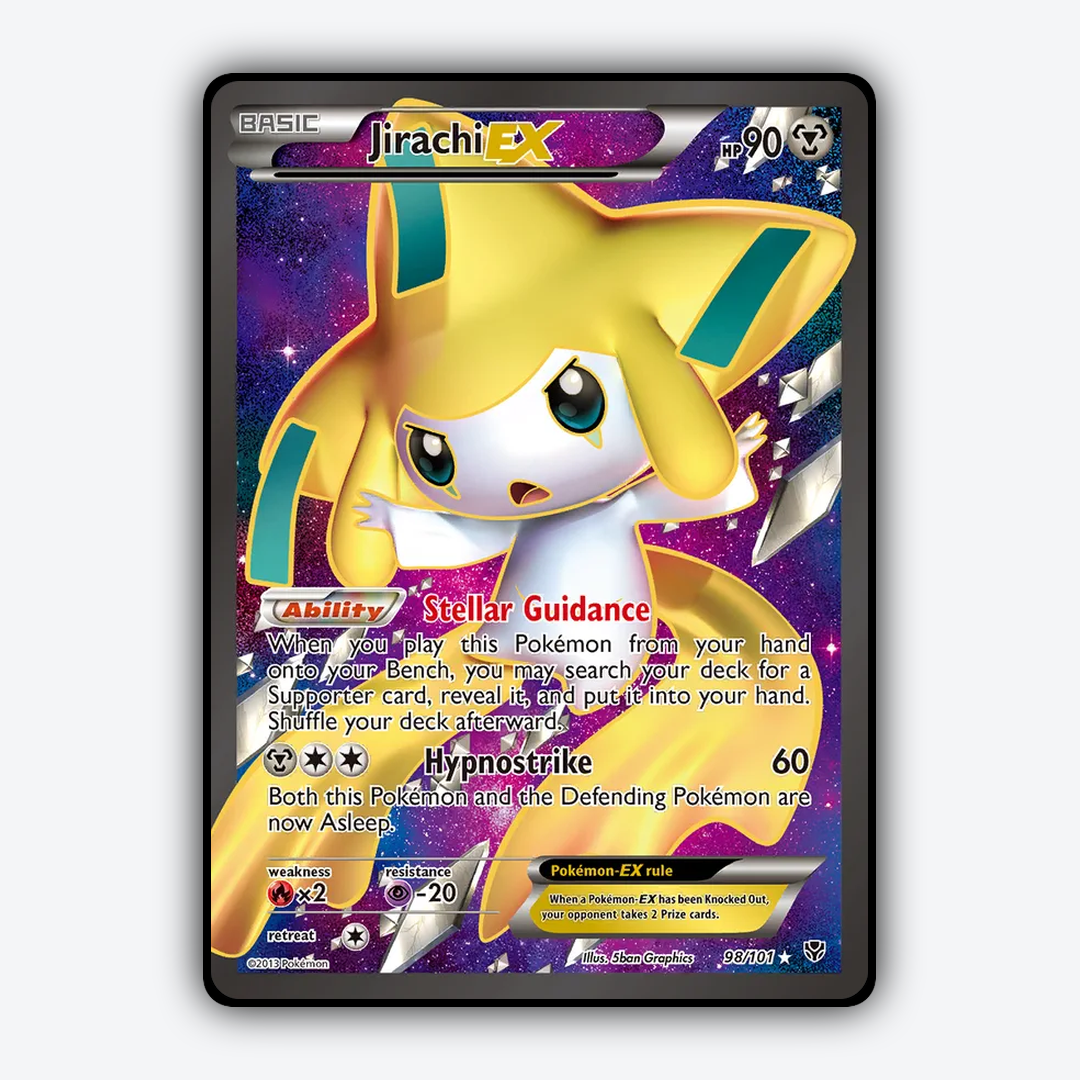 Jirachi-EX 098/101 - Plasma Blast Set - Card Rug