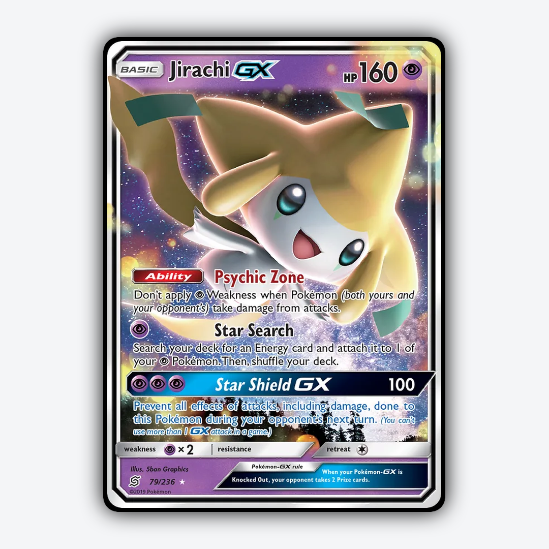 Jirachi-GX 079/236 - Unified Minds Set - Card Rug