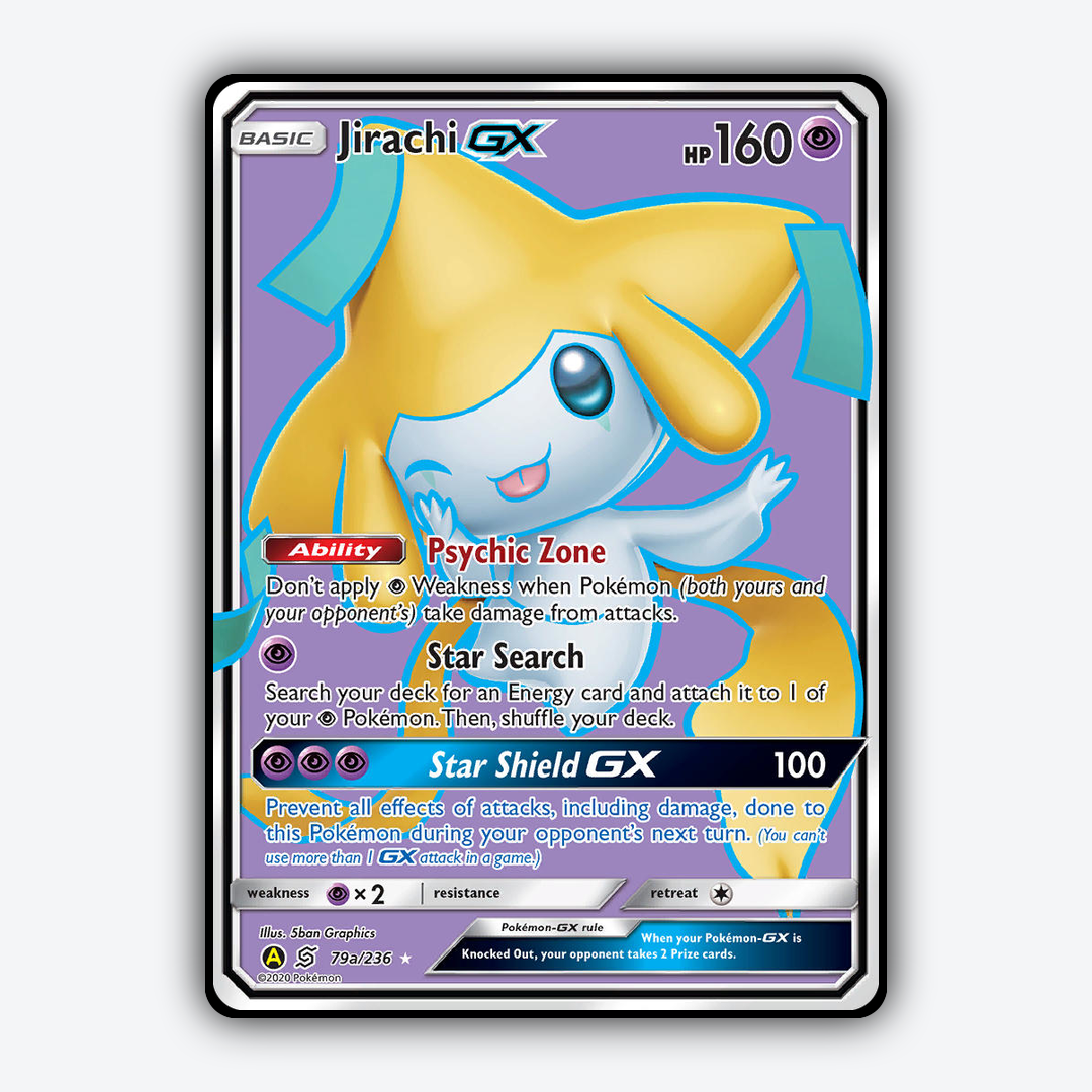 Jirachi-GX 079a/236 - Unified Minds Set - Card Rug