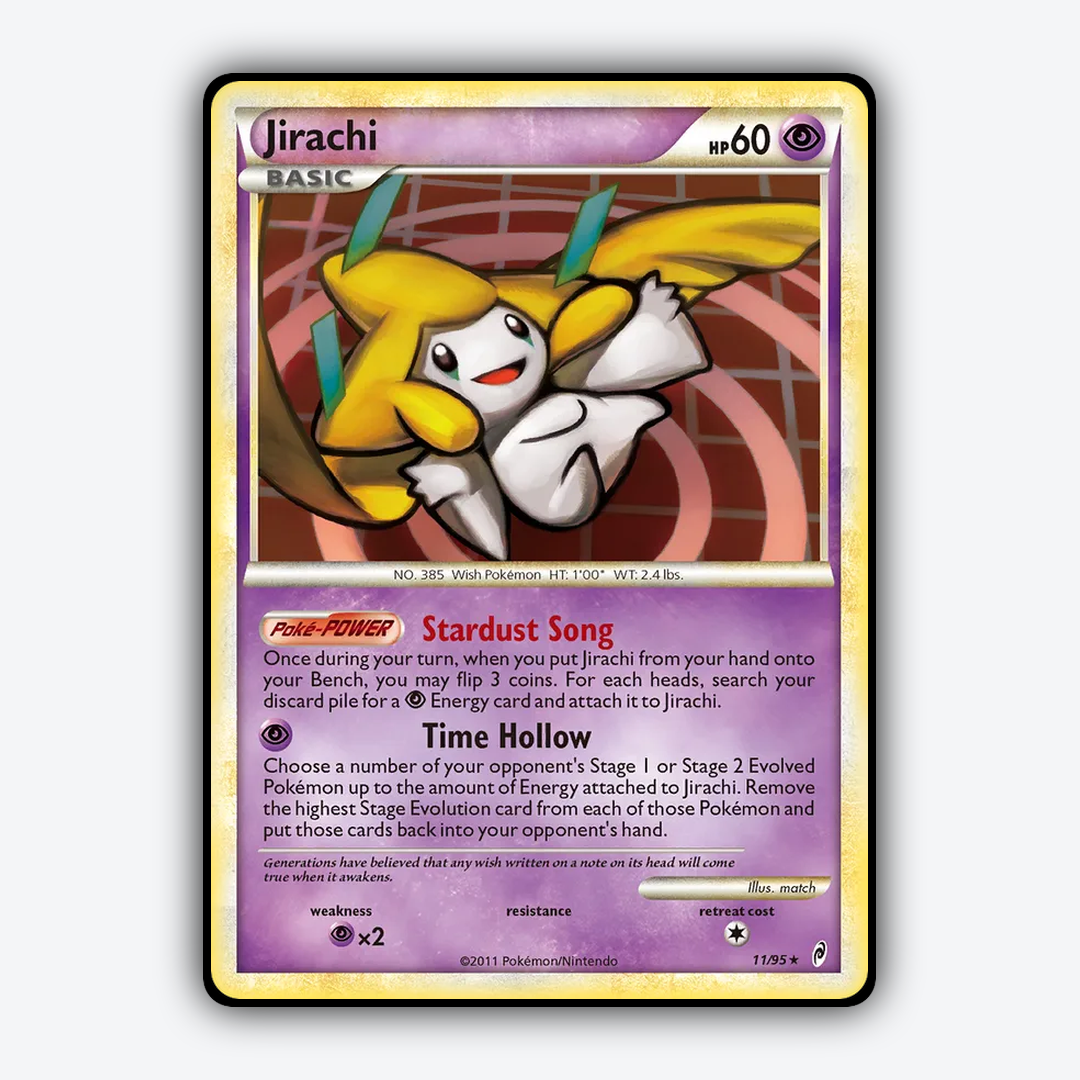 Jirachi 011/95 - Call of Legends Set - Card Rug