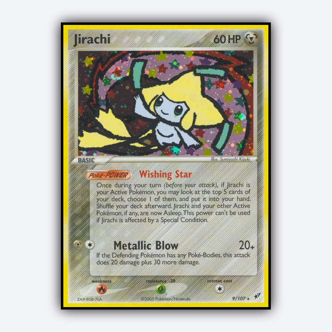 Jirachi 009/107 - Deoxys Set - Card Rug