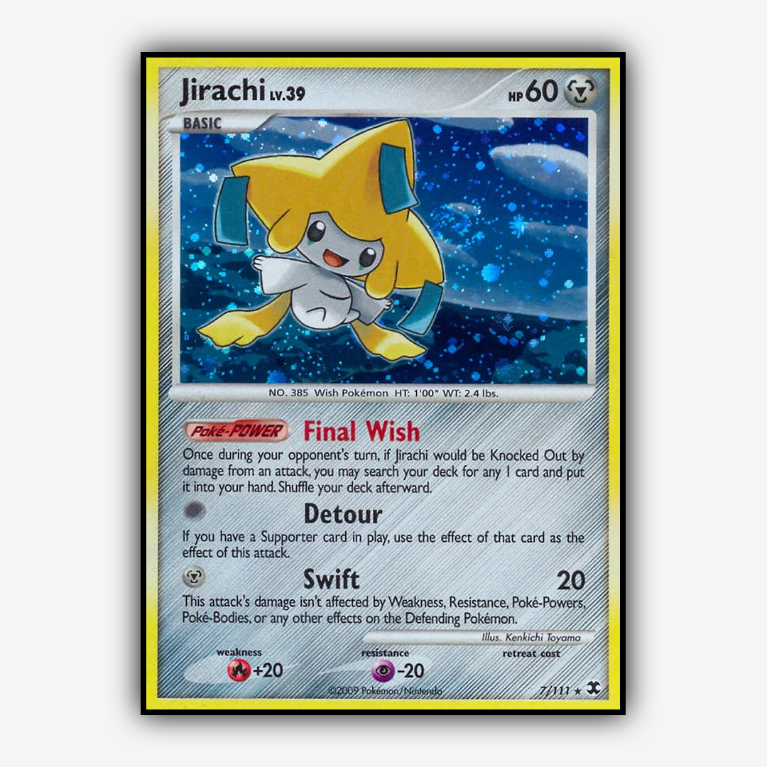 Jirachi 007/111 - Rising Rivals Set - Card Rug