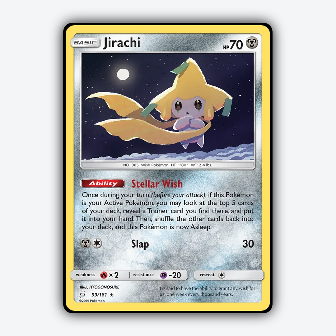 Jirachi 099/181 - Team Up Set - Card Rug