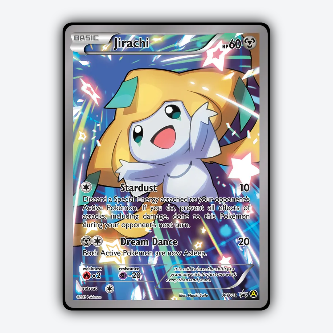 Jirachi #67 - XY Black Star Promos Set - Card Rug