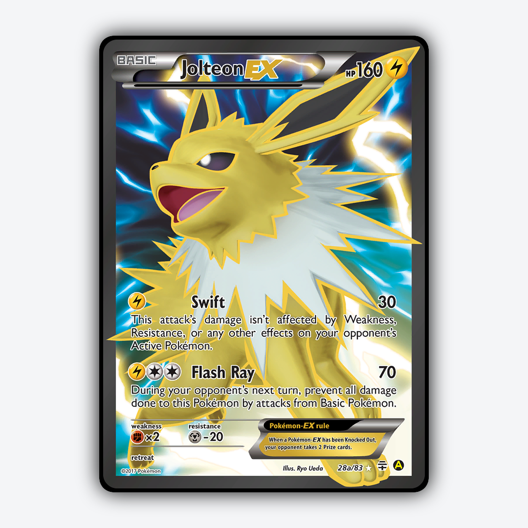 Jolteon-EX 028a/83 - Generations Set - Card Rug