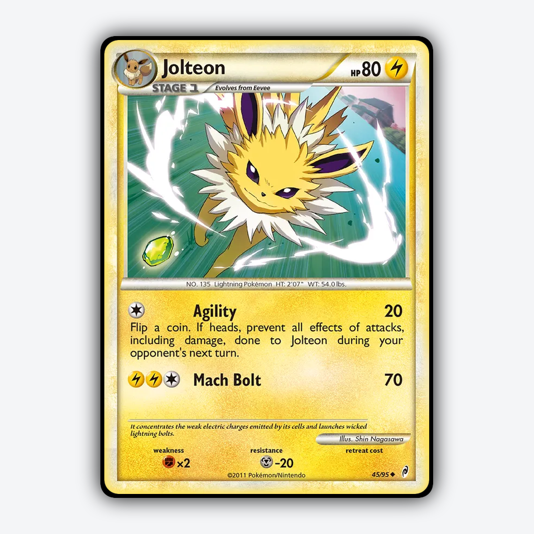 Jolteon 045/95 - Call of Legends Set - Card Rug