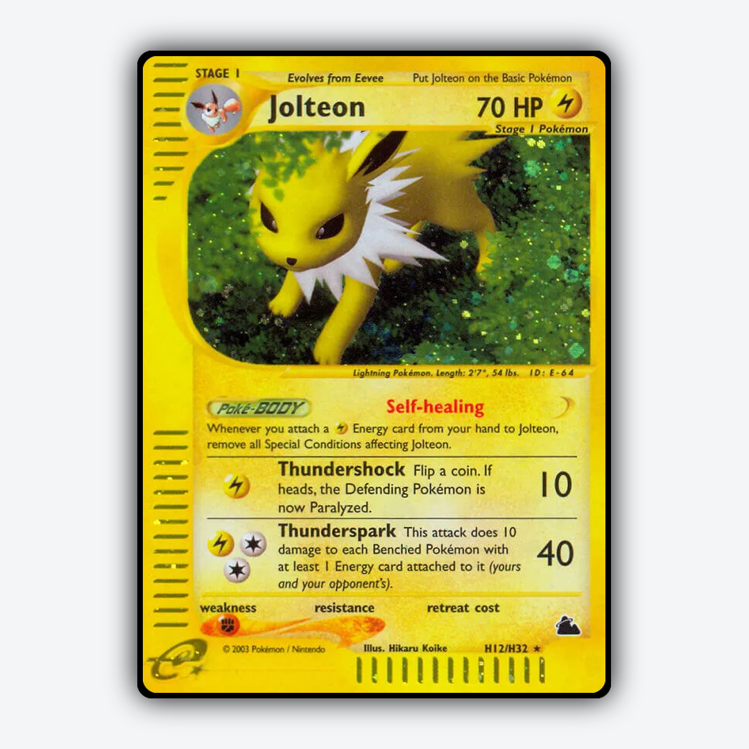 Jolteon H012/144 - H012/144 Skyridge Set - Card Rug