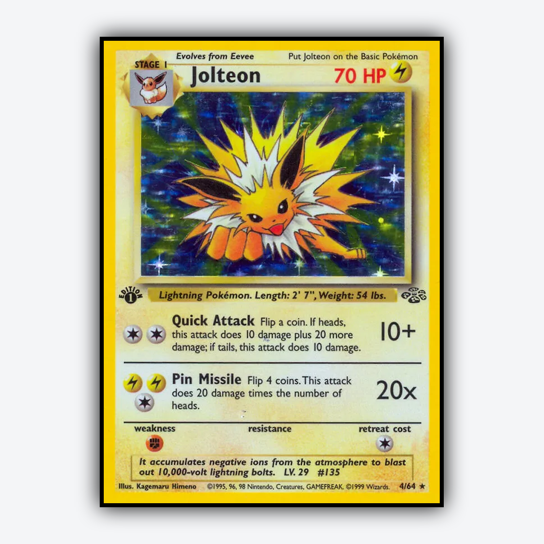 Jolteon 004/64 - Jungle Set - Card Rug