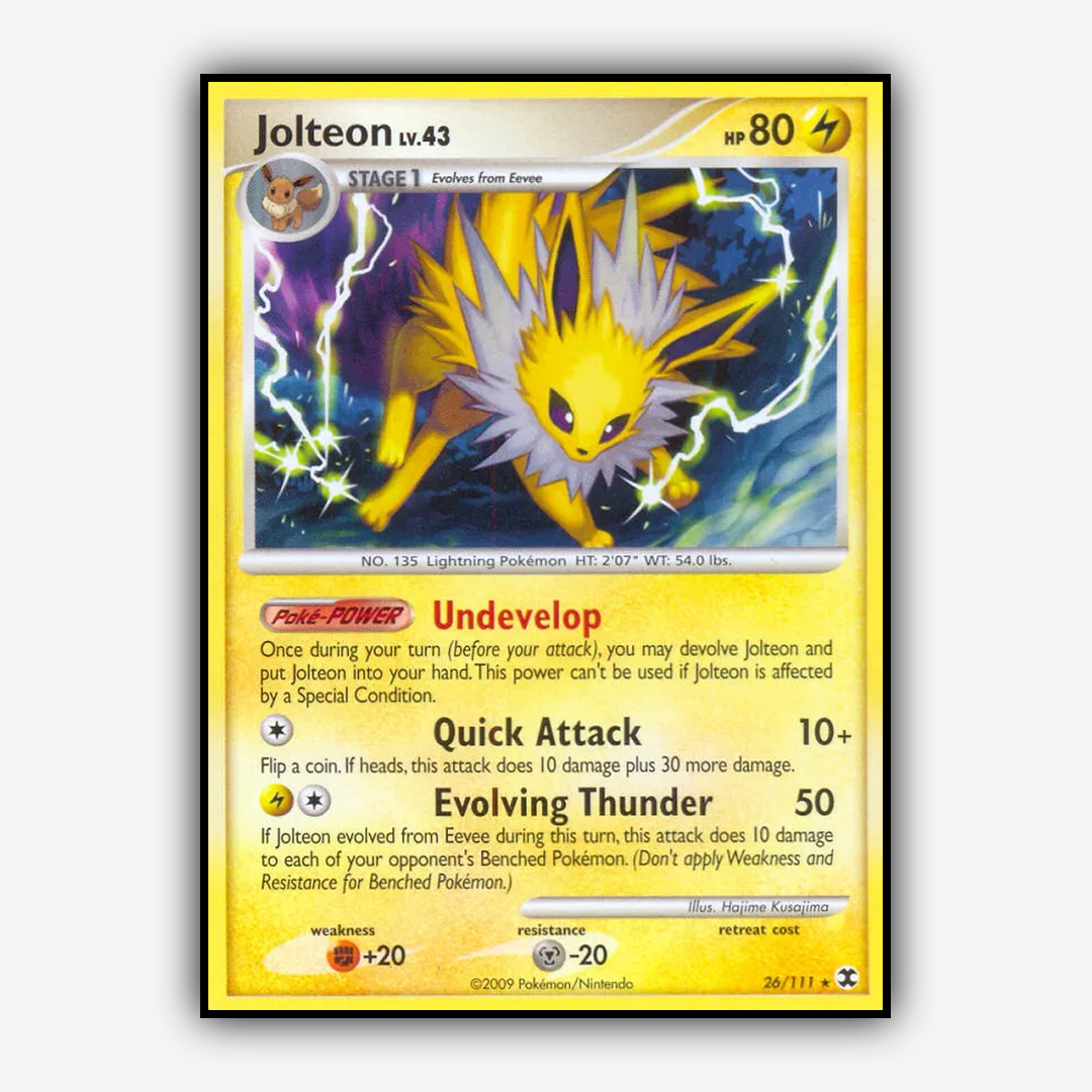 Jolteon 026/111 - Rising Rivals Set - Card Rug