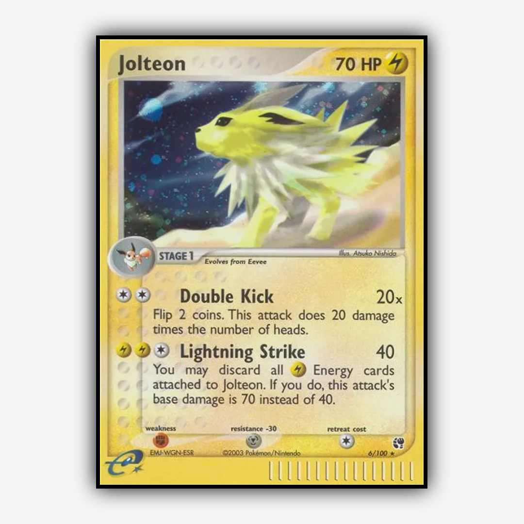 Jolteon 006/100 - Sandstorm Set - Card Rug