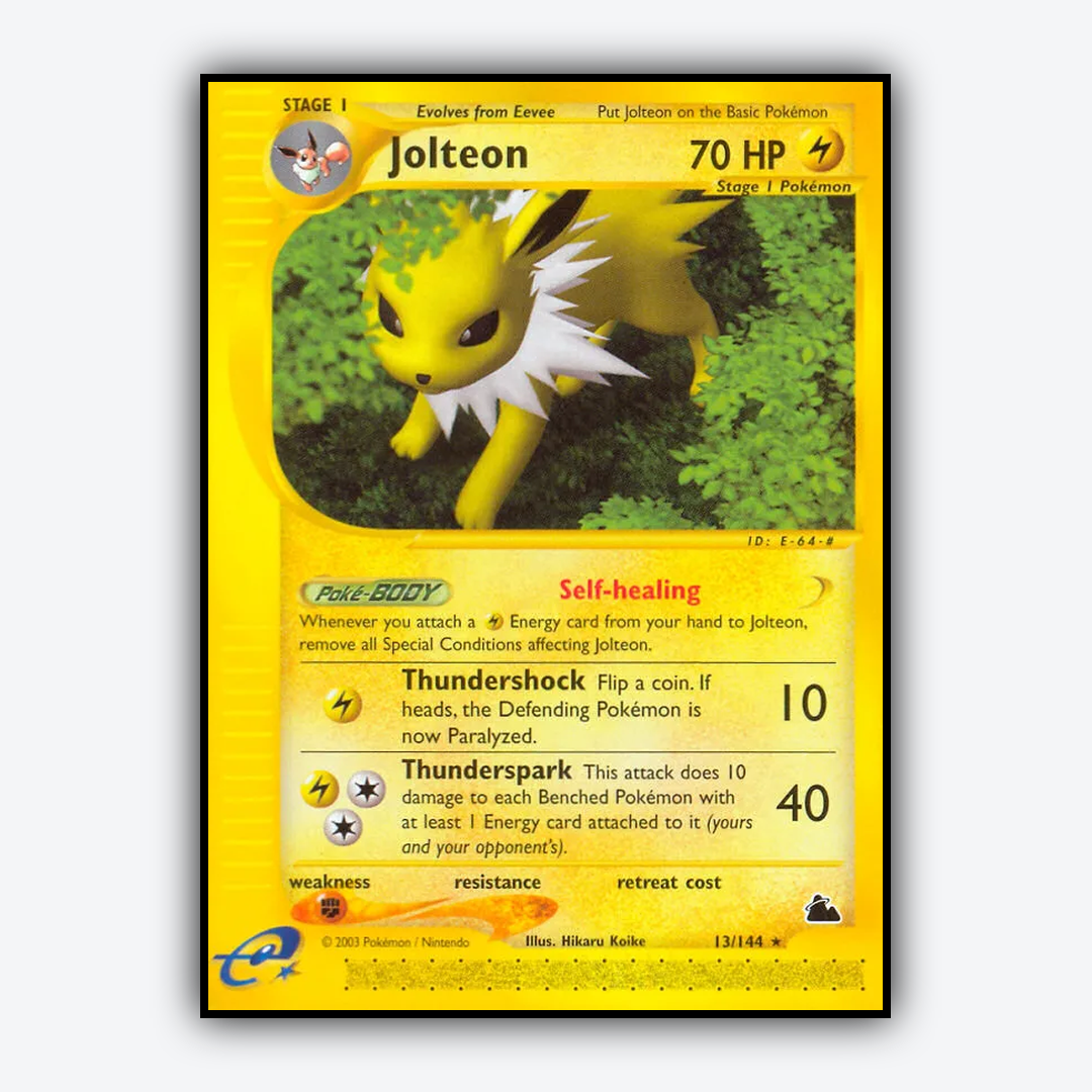 Jolteon 013/144 - Skyridge Set - Card Rug